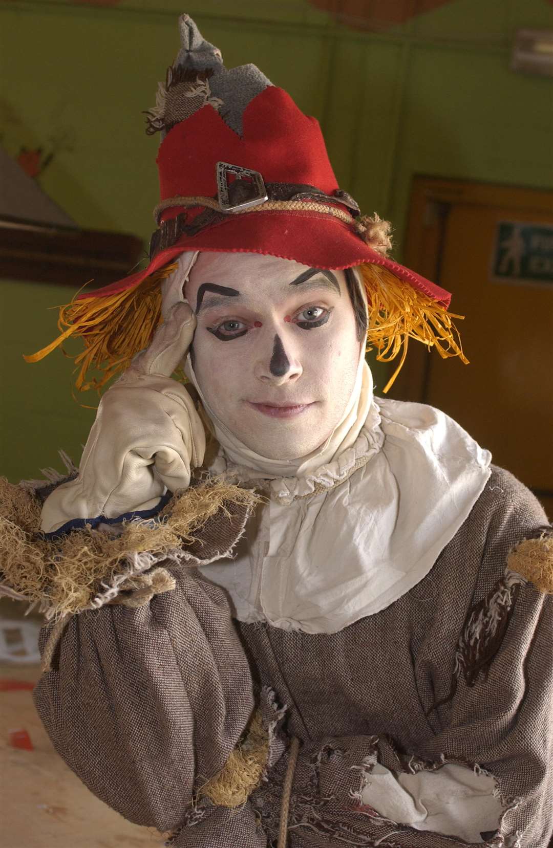 The late Boyzone star Stephen Gately was the scarecrow in Canterbury