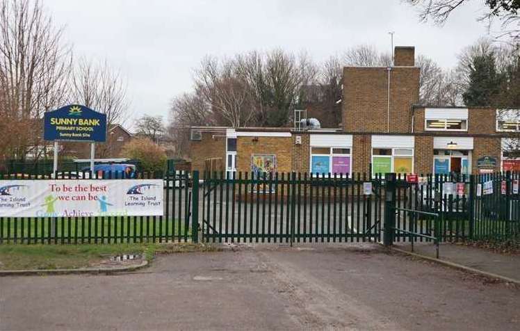 Sunny Bank in Murston, Sittingbourne was one of four schools forced to make alternative arrangements following new guidelines being issued
