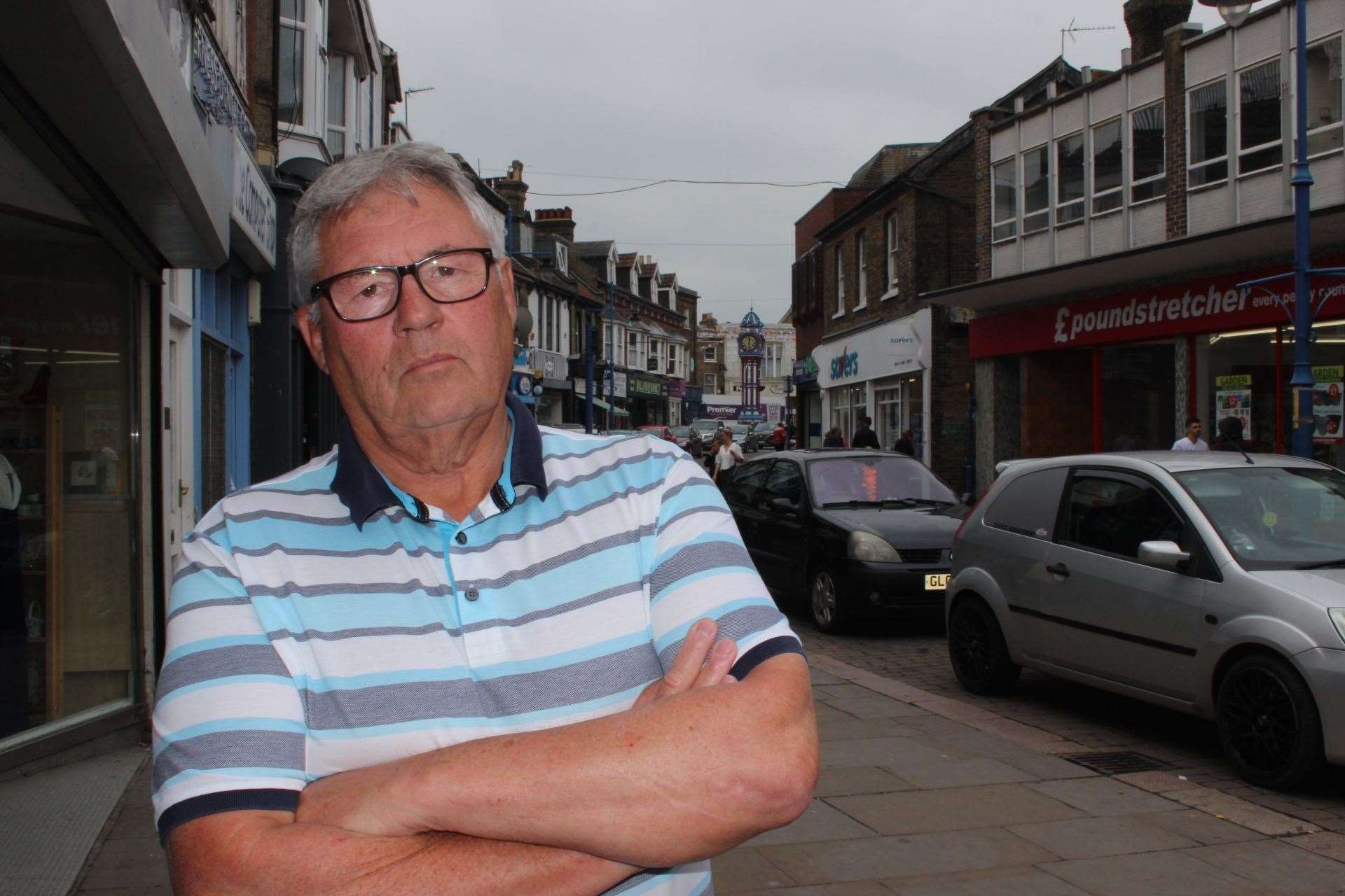 Brian Spoor - former chairman of the Sheerness Town Team