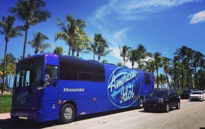 He even travelled East coast of American working on the American Idol tour bus