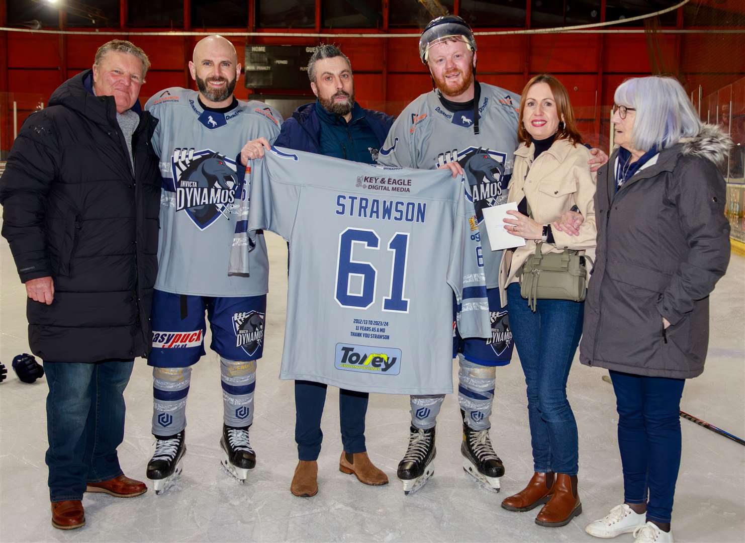 Invicta Dynamos have retired Arran Strawson’s number following his decision to call it a day Picture: David Trevallion