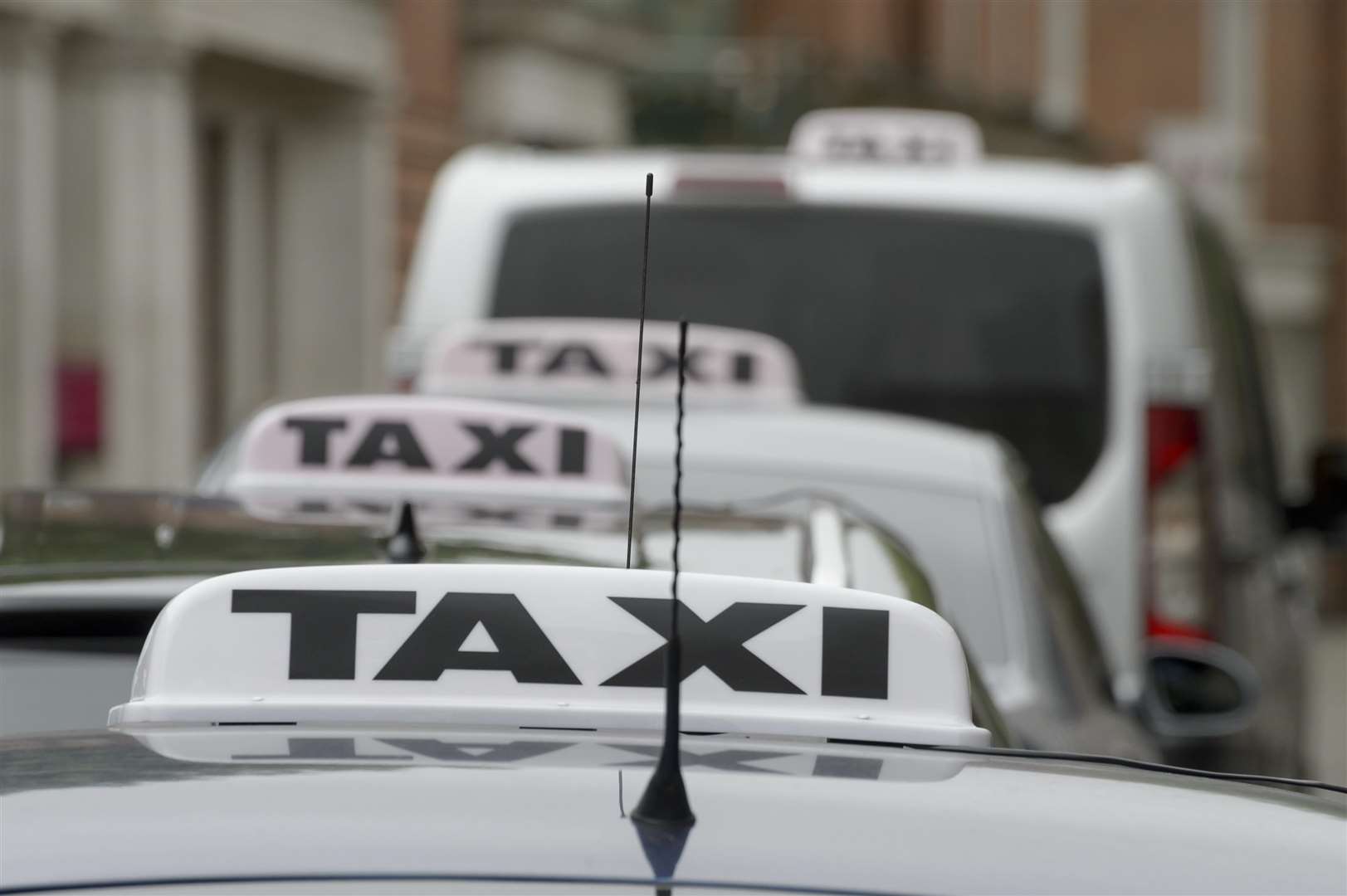 Bushell targeted taxi drivers in Gravesend. Stock image