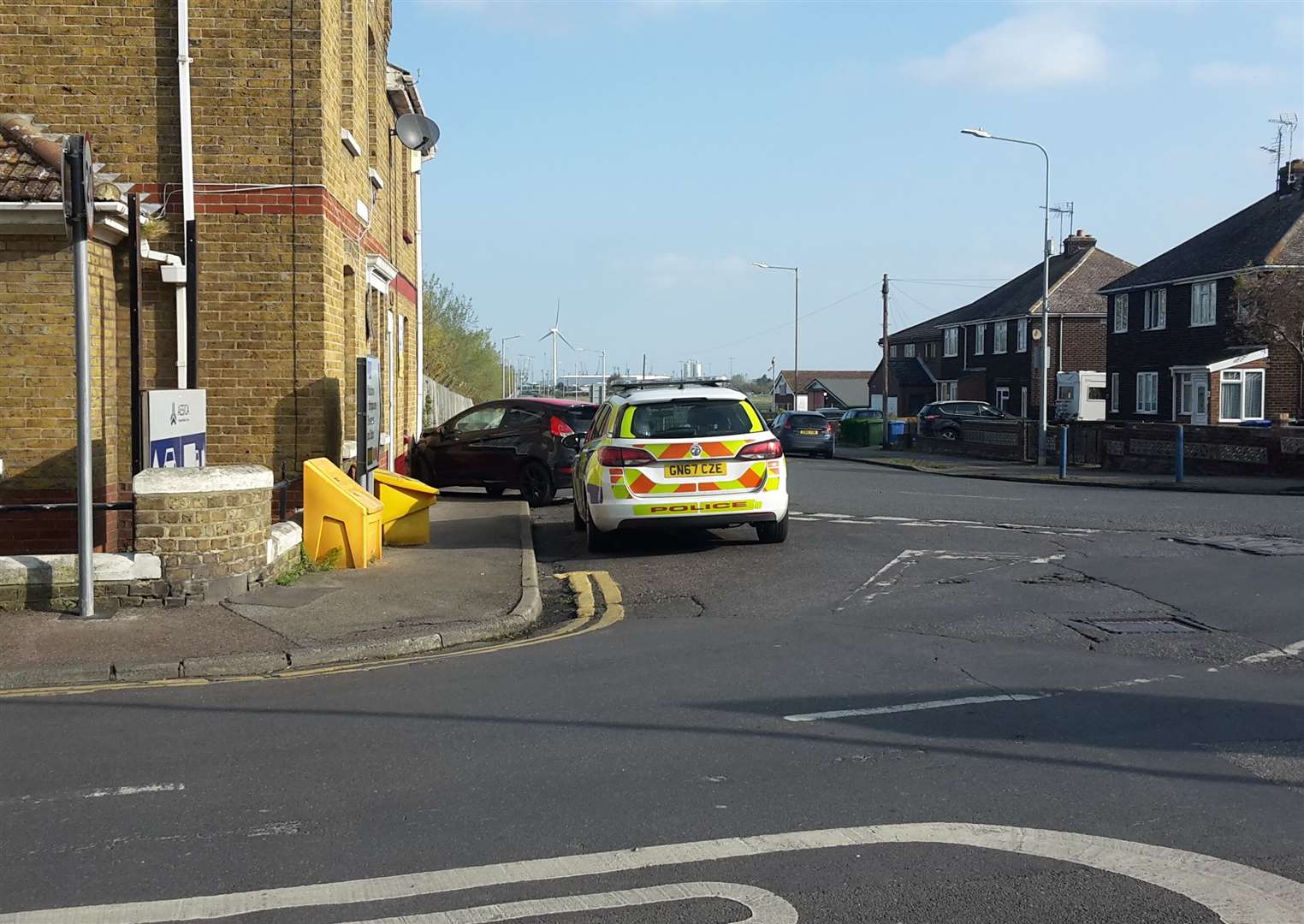 A car has crashed into a house in Queenborough (8411046)