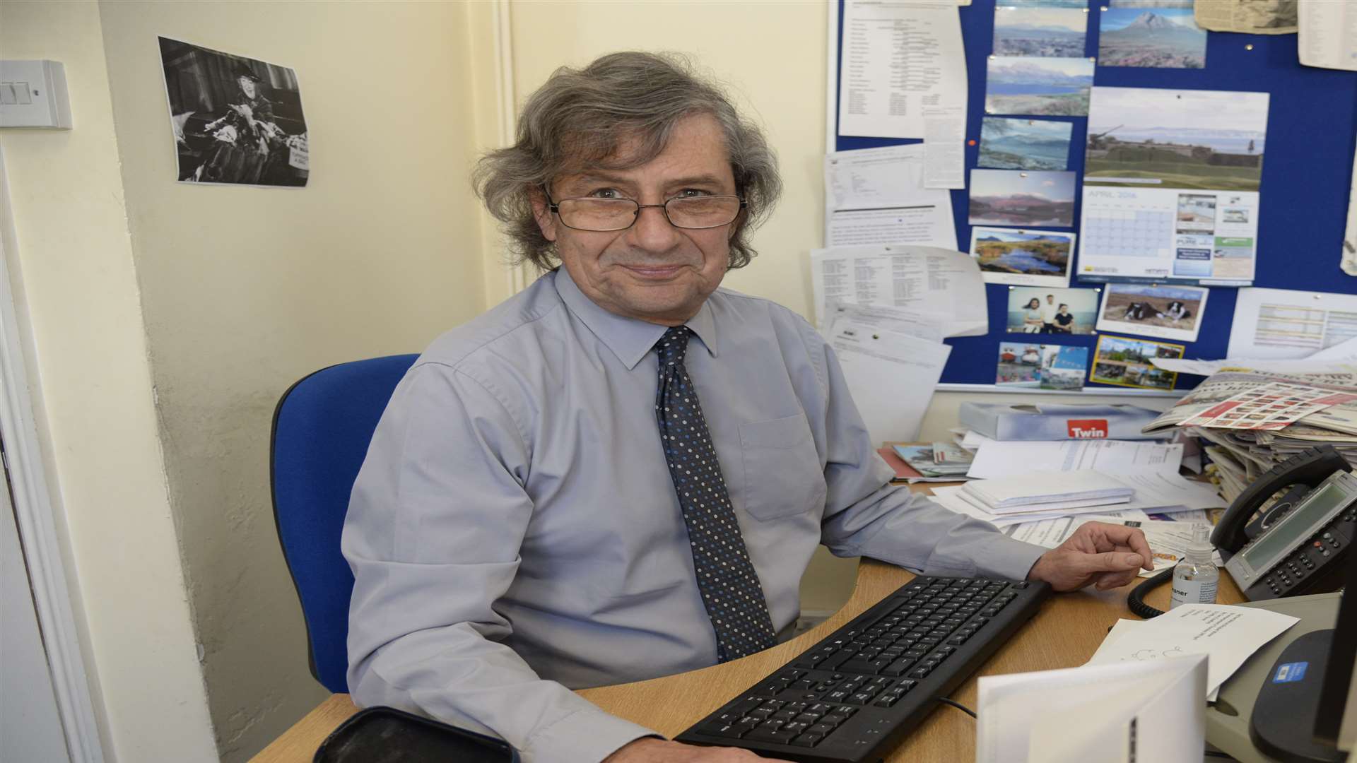 Graham Smith, former editor of the East Kent Mercury