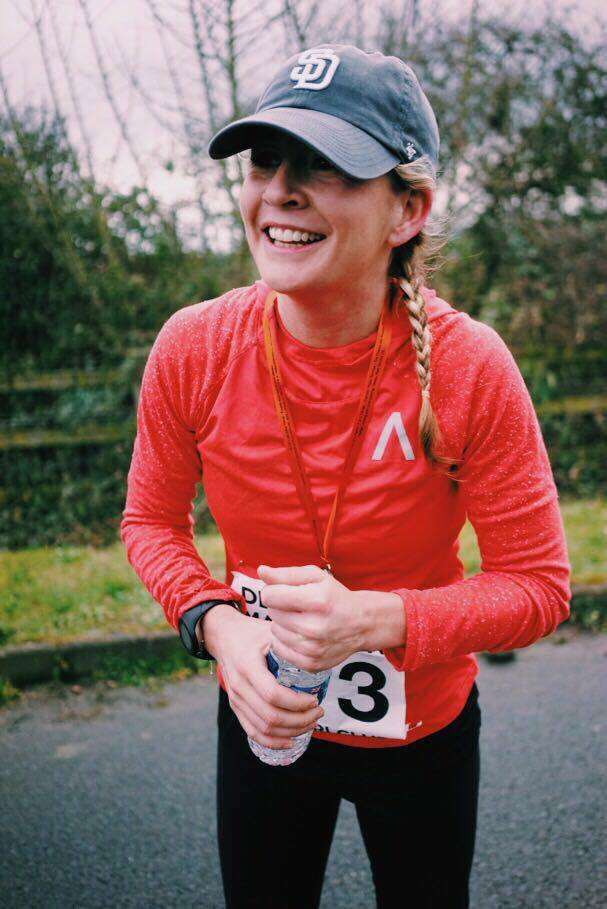 Natasha Cloke is running the marathon in aid of Pegasus Playscheme