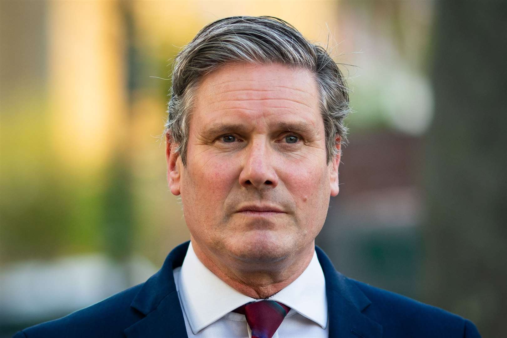 Sir Keir Starmer who has put nurses' pay at the forefront of Labour's local election campaigning