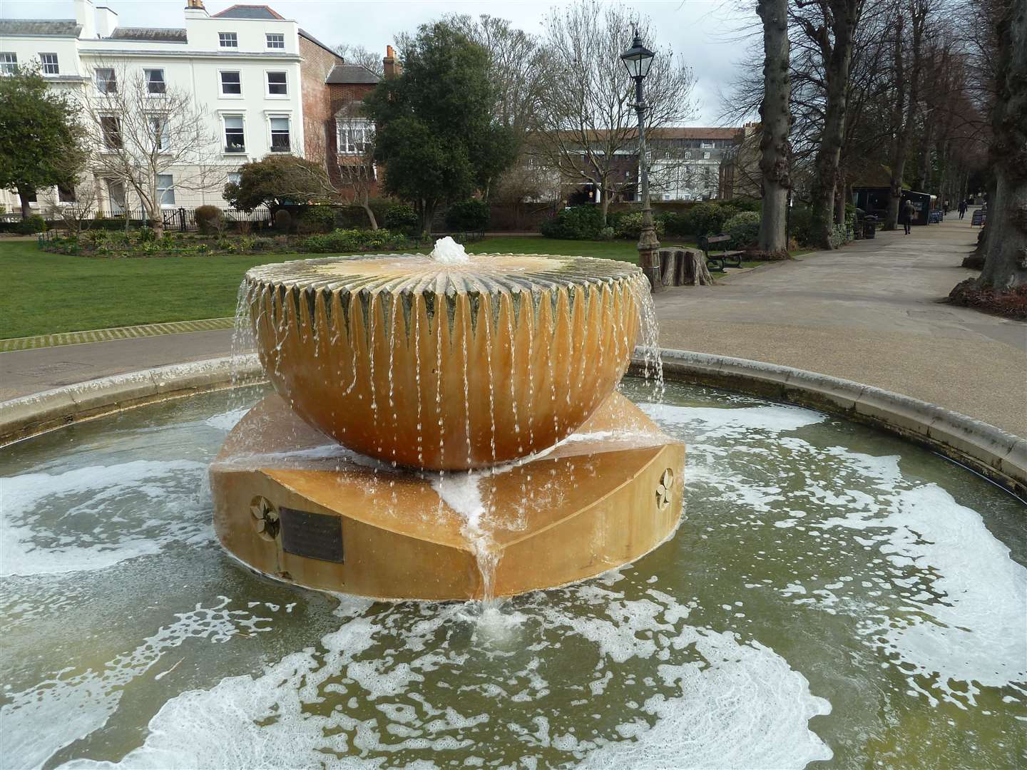 Residents have complained that the park's fountain has not reached its proper height in years. Photo: Mansell Jagger