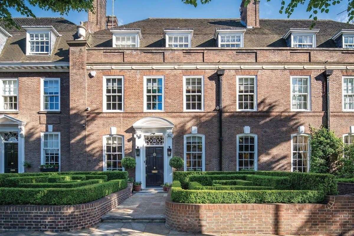 This seven-bed terraced house in Ilchester Place, London, will set you back a mere £21.5m