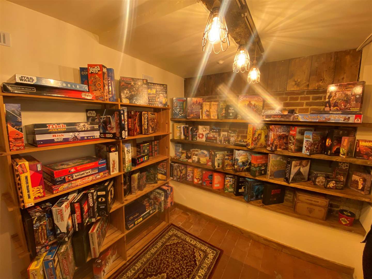 The Long Rest in Canterbury has more than 150 board games