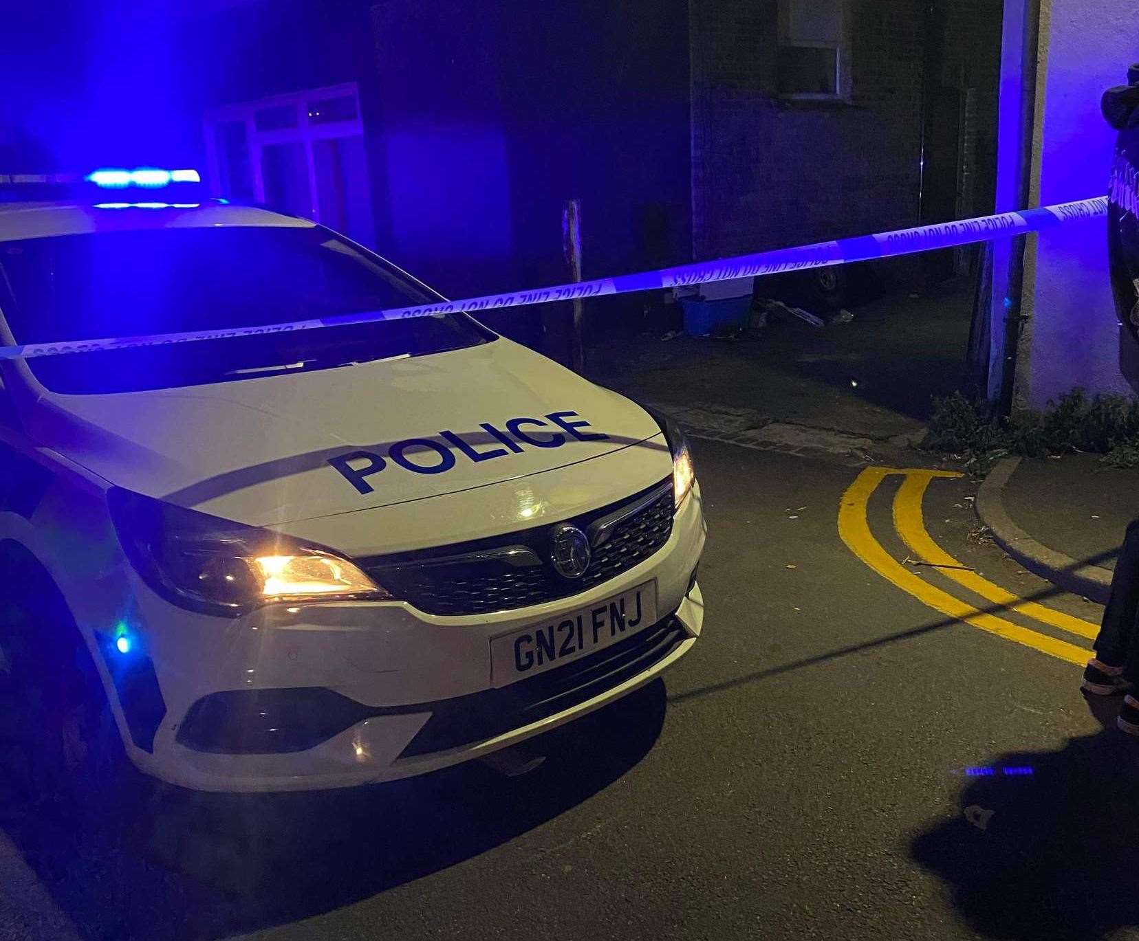 Police were called to a disturbance near Sheerness High Street. Picture: Elliot Barber