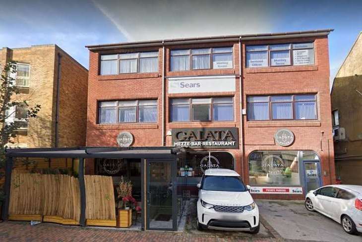Galata Turkish restaurant in Station Street, Sittingbourne, has applied to have a new front. Picture: Google