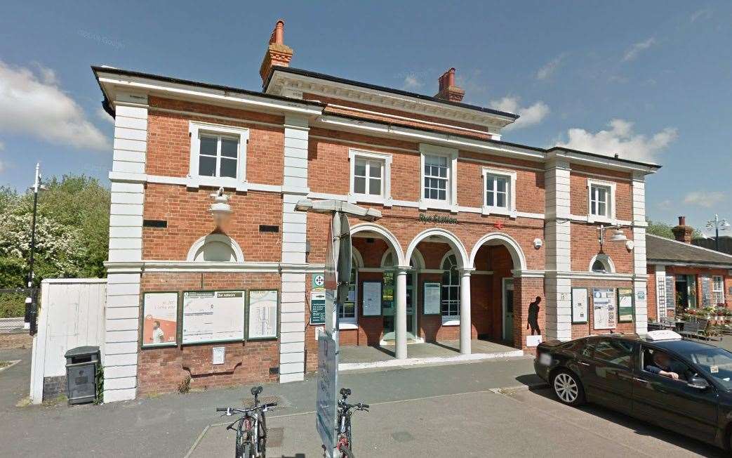 A person has died after they were hit by a train near Rye railway station. Picture: Google
