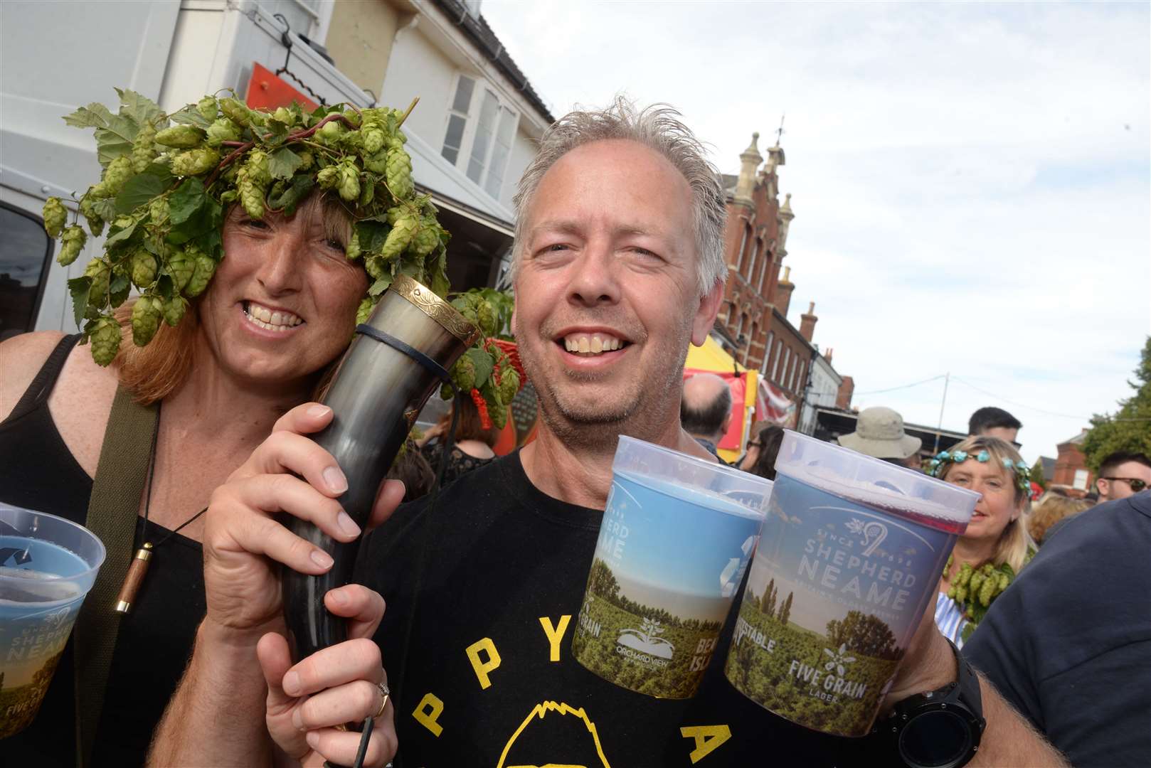 Visitors can enjoy a weekend of local beer and live music again as the Hop Festival returns. Picture: Chris Davey