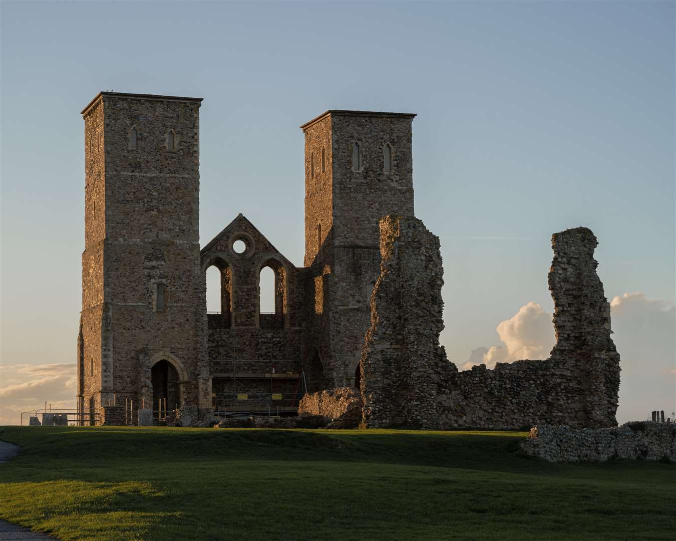It is hoped that visitors to Reculver Towers will be able to enjoy an augmented reality experience