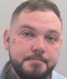 Michael Lilley who groped and punched a woman has been jailed. Picture: Kent Police