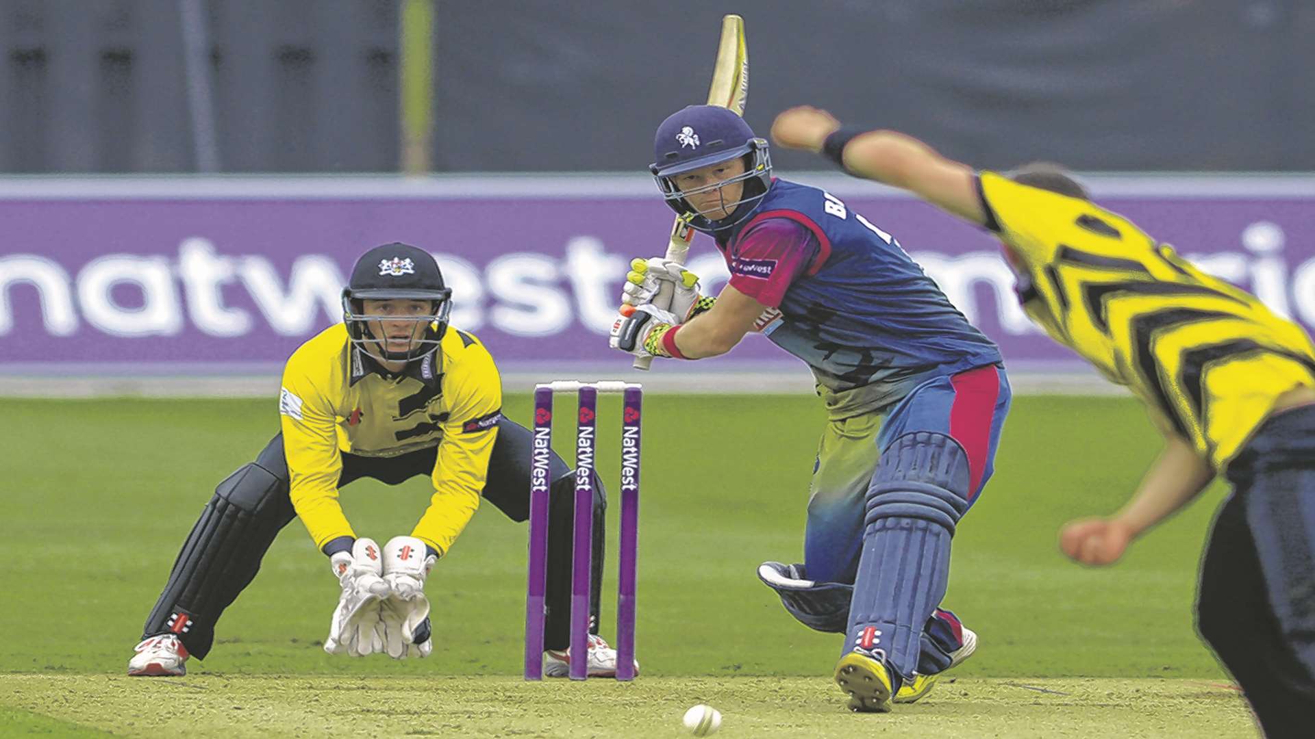 Sam Billings. Picture: Barry Goodwin.