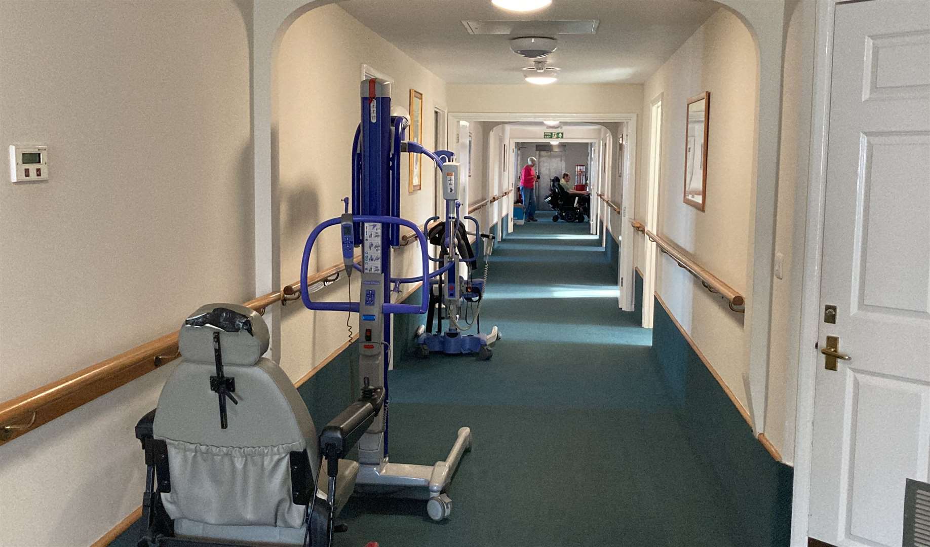 One of the corridors at the Little Oyster residential home on The Leas at Minster, Sheppey. Picture: John Nurden