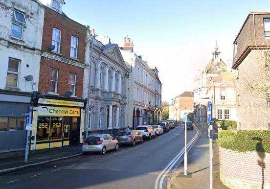 Grace Hill, Folkestone. Picture: Google Street View