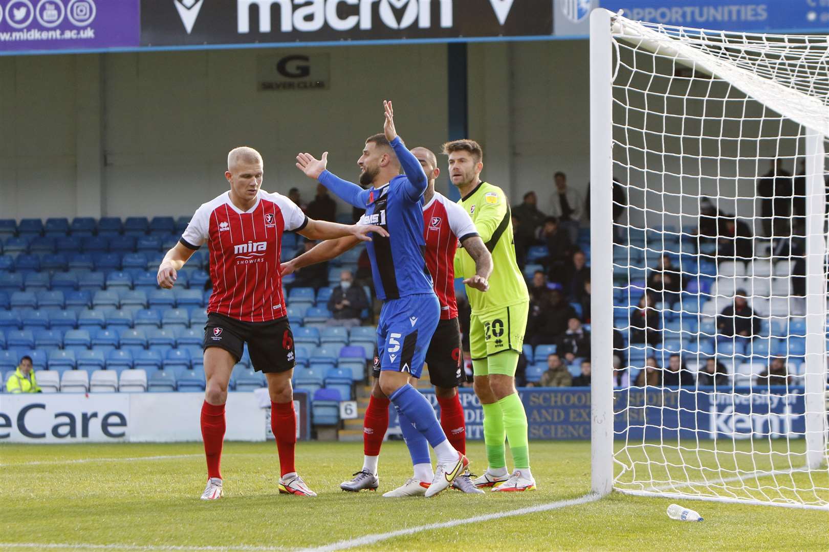 Gillingham will hope to have defender Max Ehmer back soon