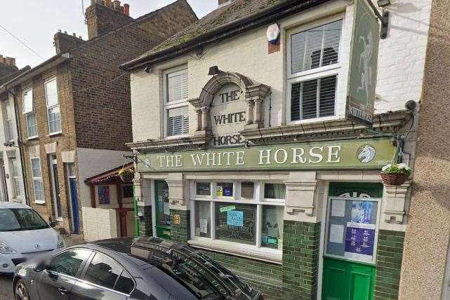 Debbie Pettit runs The White Horse pub in Charlotte Street, Sittingbourne. Picture: Google