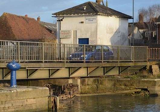 Campaigners want Faversham Creek to have a permanent bridge once more