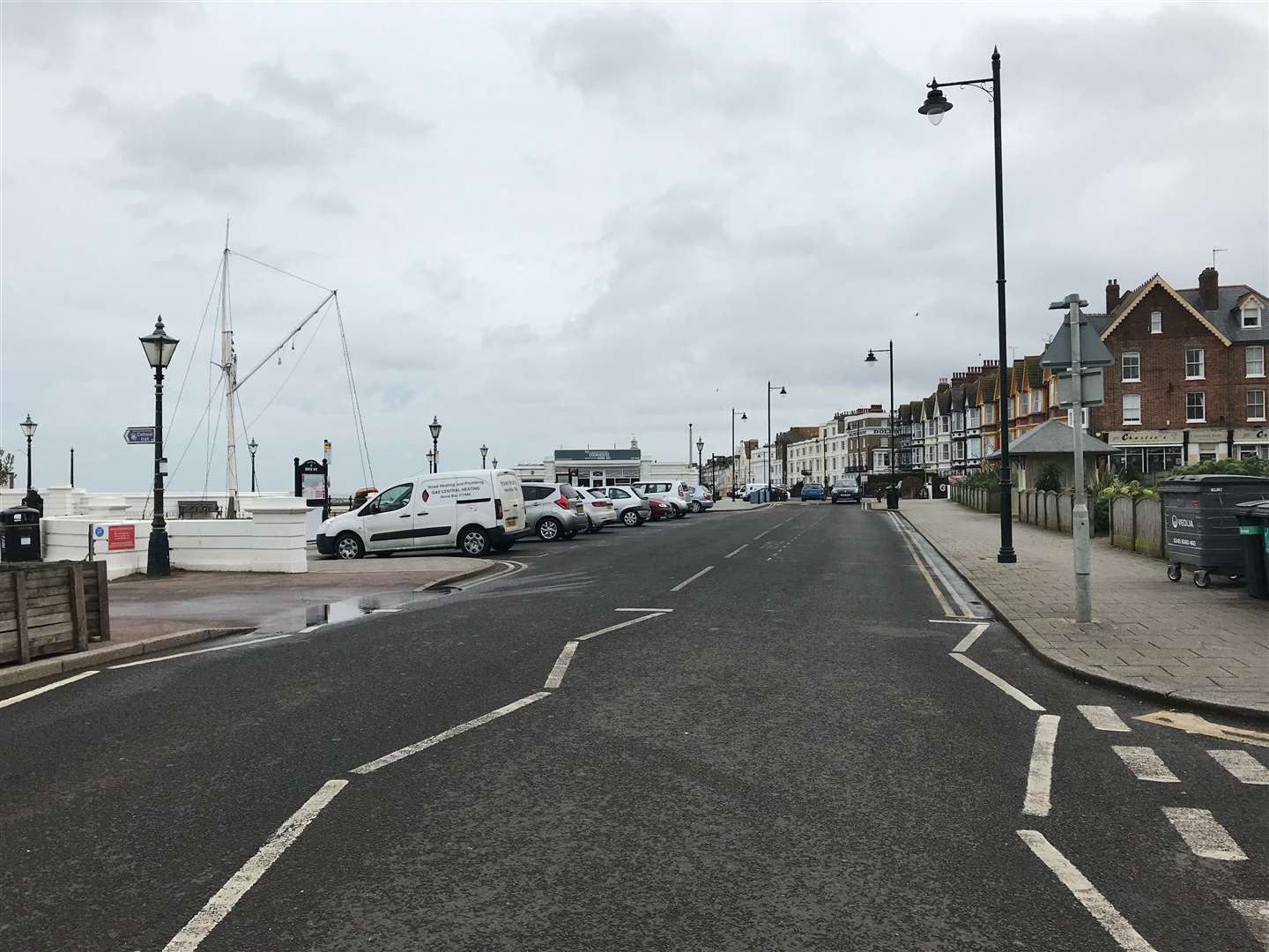 The seafront stretch between Station Road and Pier Avenue could be pedestrianised