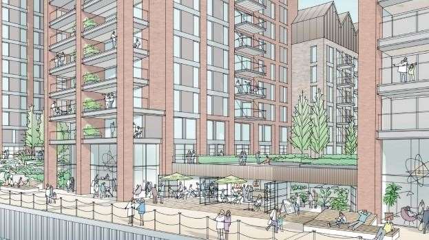 The build will see 1,300 new homes and could create up to 400 jobs. Picture: JPT/Joseph Homes