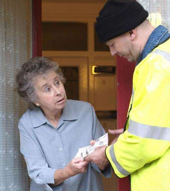 Trading Standards and Police joined forces to target rogue traders and fraudsters, stock picture