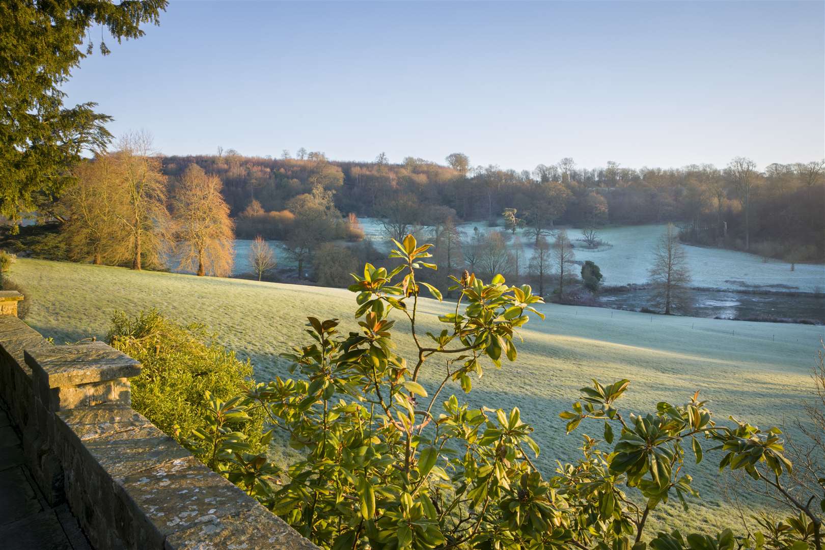 View from the Terrace Lawn in January at Chartwell Picture: National Trust Images/Andrew Butler