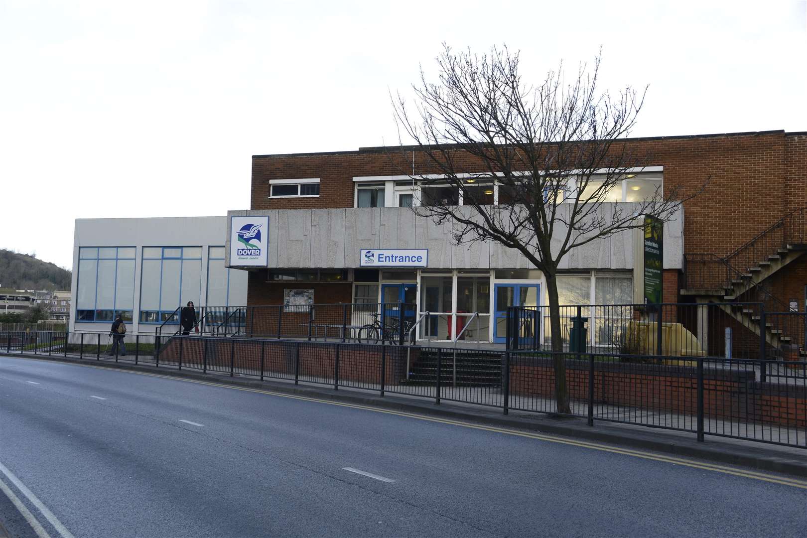 The old Dover Leisure Centre in Townwall Street, which closes on February 17, Picture: Paul Amos
