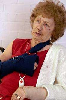 Jean Joyce, beaten up at sheltered housing complex in Ashford