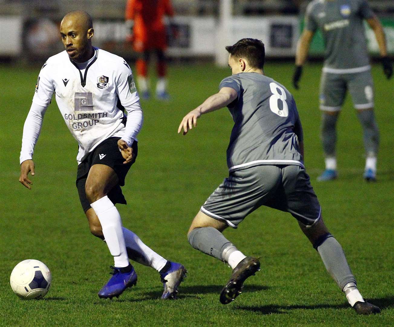 Sanchez Ming says a contract at Dartford was too good to refuse Picture: Sean Aidan