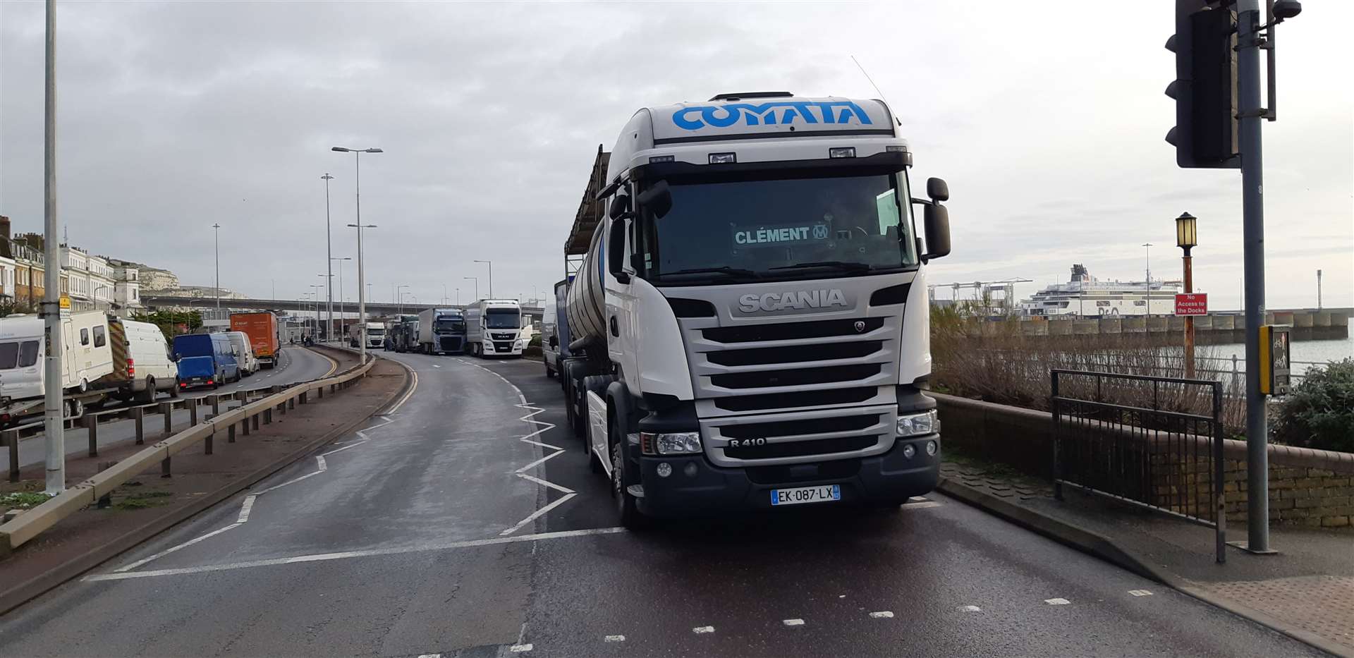 Truckers have been reminded to make sure they are clear of coronavirus