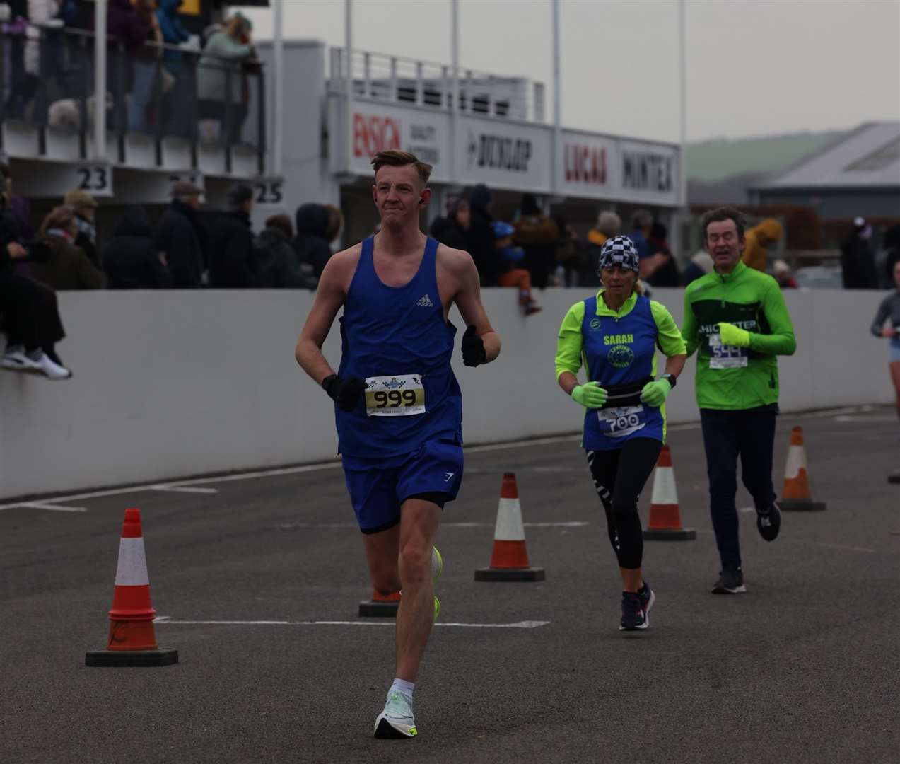 Chris raced in marathons including London, Brighton, Manchester and Goodwood this year