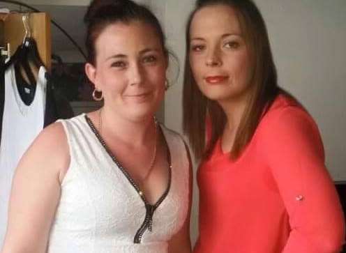 Kerry Woods, left, is hoping to raise £60,000 to save her sister Laura's life