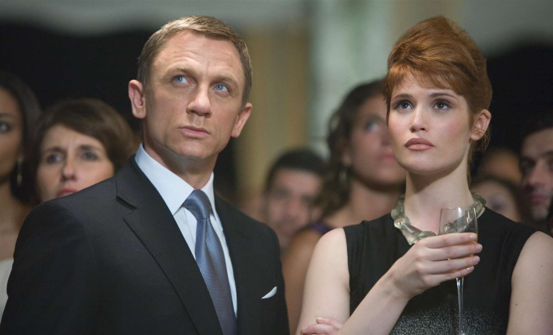 Kent's Gemma Arterton as Agent Fields and Daniel Craig as Bond in Quantum of Solace.