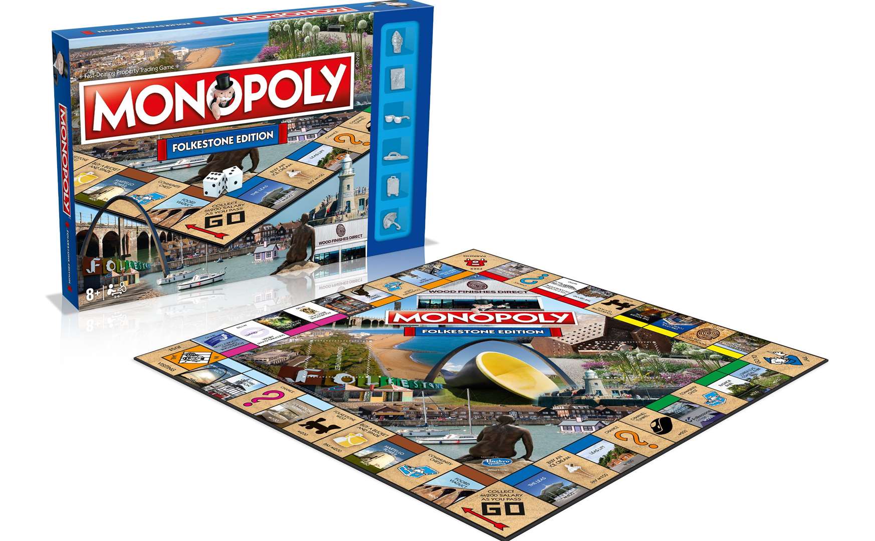 Folkestone's very own Monopoly game has now launched