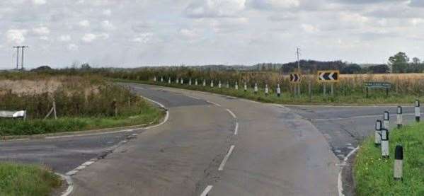 Resurfacing work means Lidsing Road will be closed overnight this week. Picture: Google