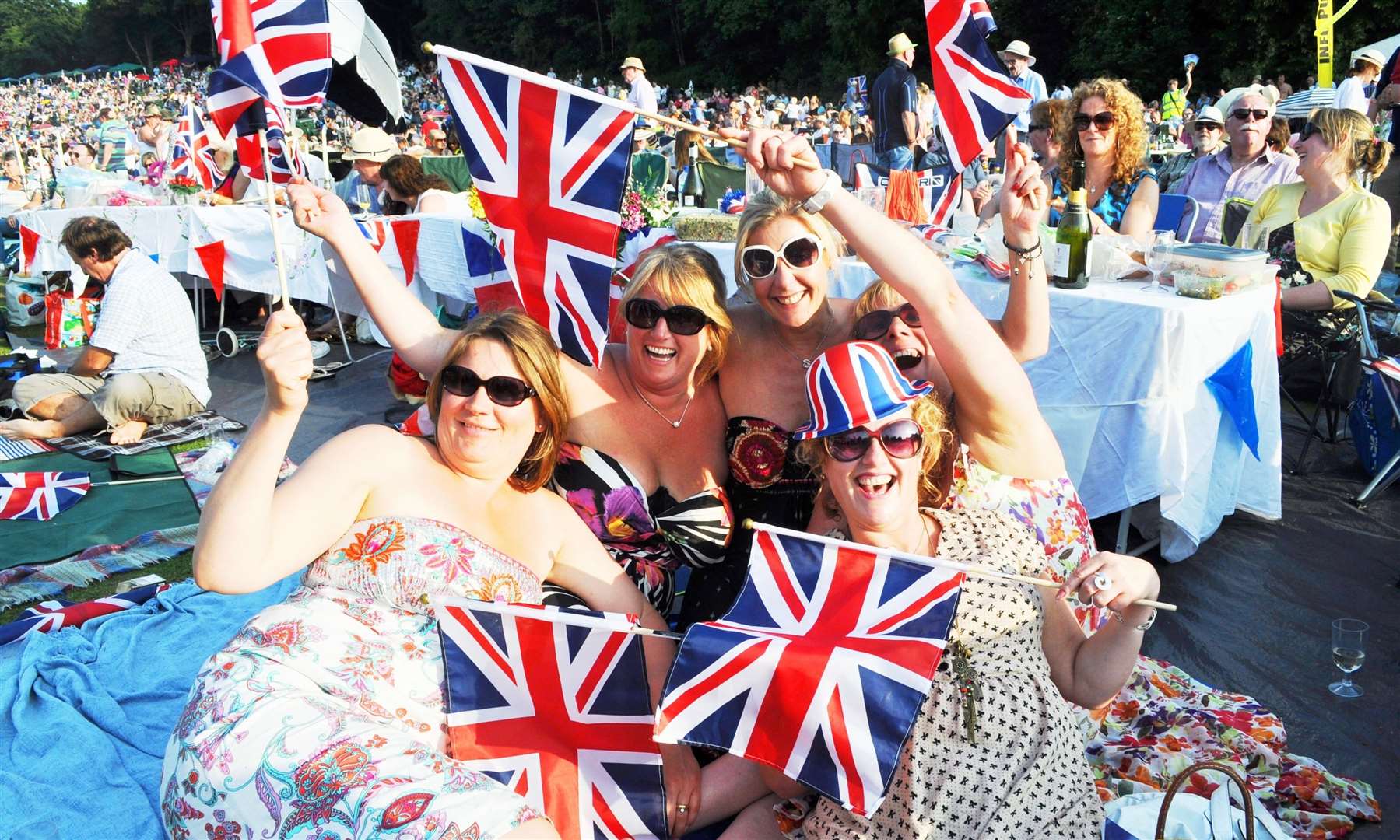 Thousands enjoy the atmosphere and spectacle of the Leeds Castle Concert each year