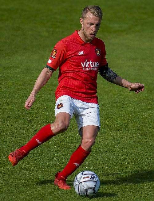 Ebbsfleet's Chris Solly is thriving in his coaching role. Picture: Ed Miller/EUFC