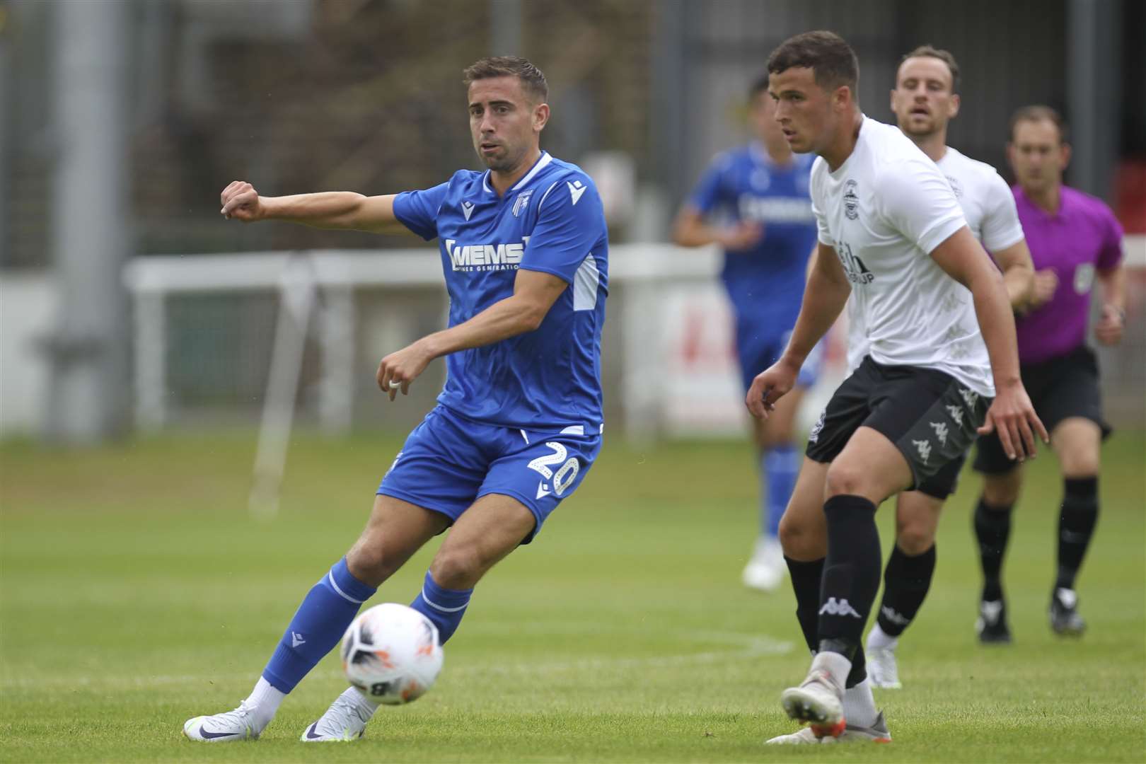 Dover started their pre-season against Gillingham on Saturday Picture: KPI