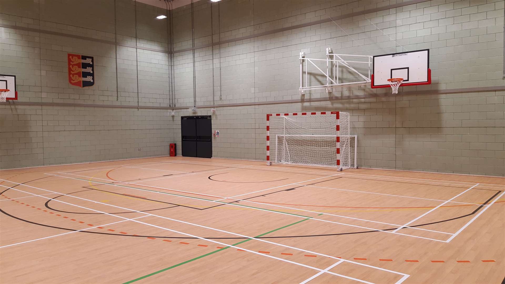 The new sports hall