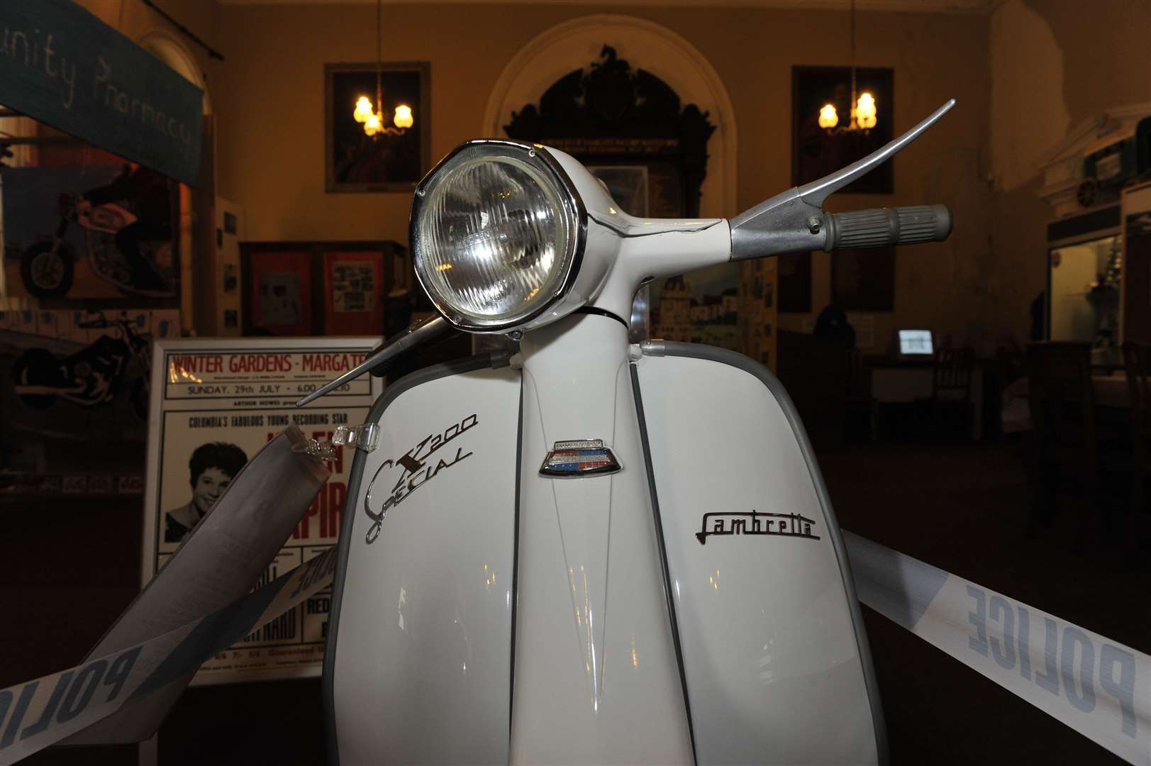 The scooter was the preferred transport of the Mod of the 1960s