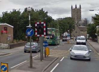 Teen was attacked in Military Road. Pic: GoogleStreetView