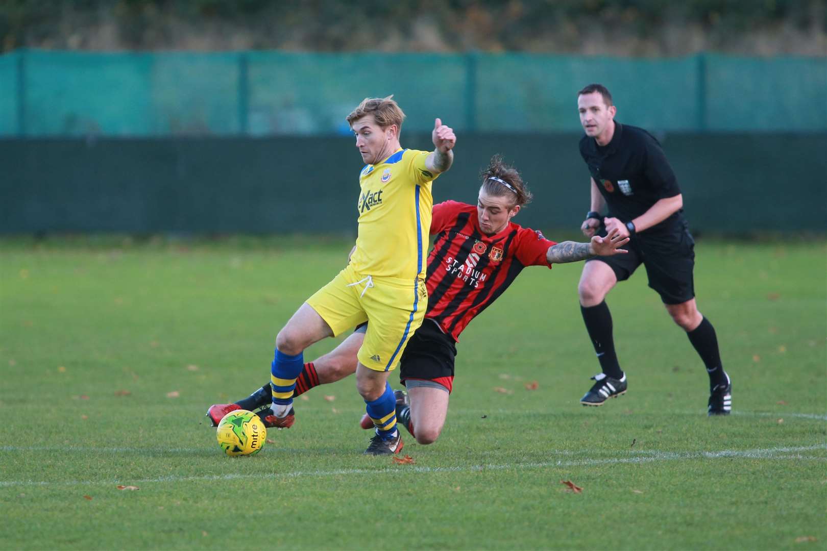 James Morrish on the ball for Whitstable. Picture by: John Westhrop