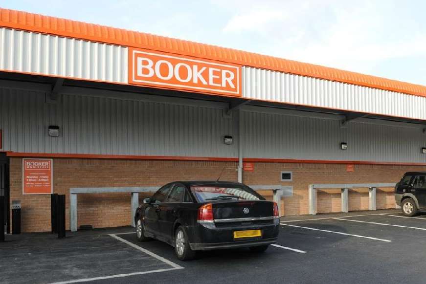 Bookers where the alleged theft took place.