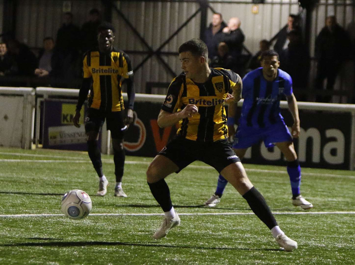 Jack Paxman started Maidstone's Kent Senior Cup semi-final against Gillingham Picture: Andy Jones