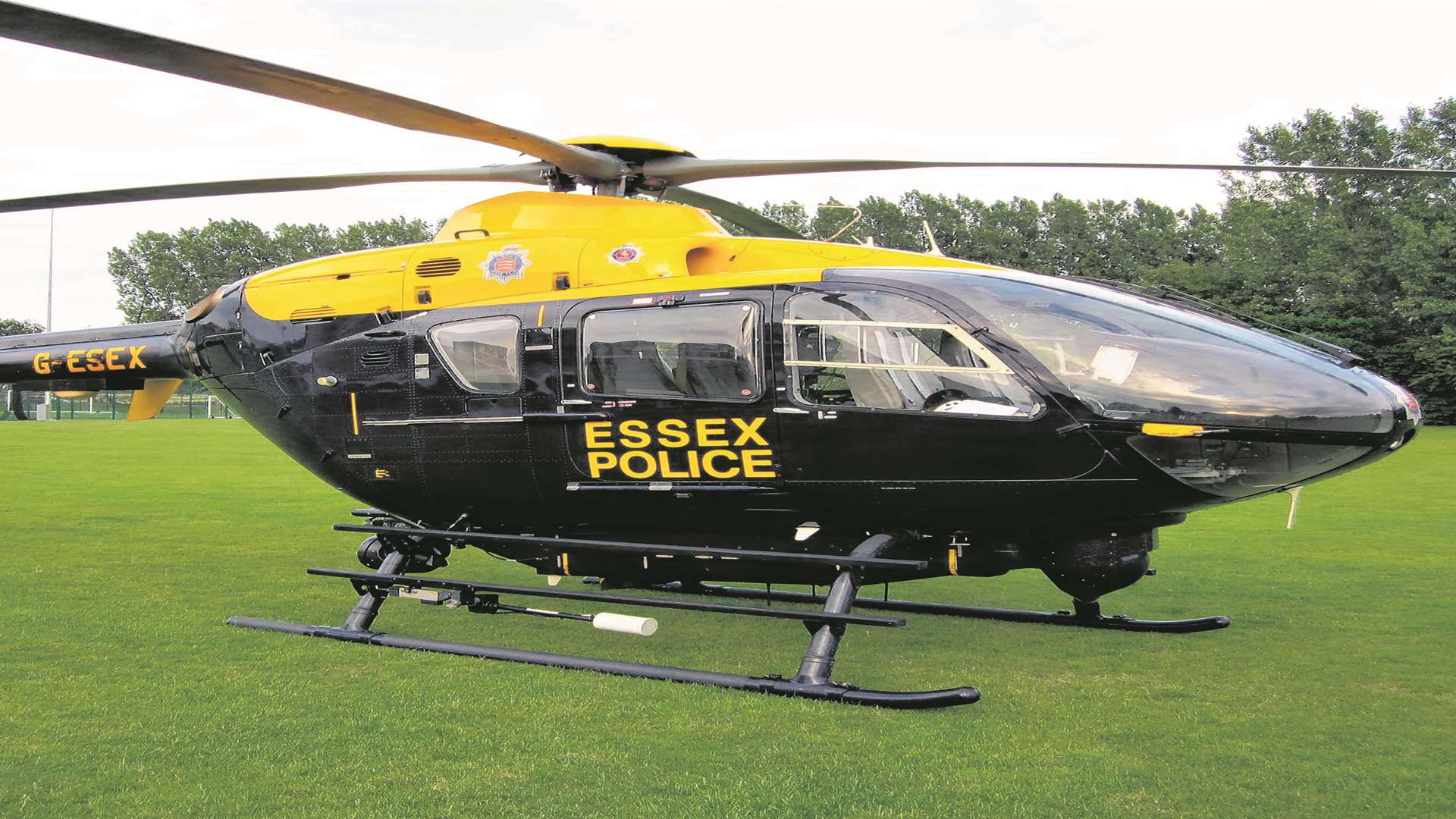 The police helicopter, which covers Kent and Essex. Stock picture.