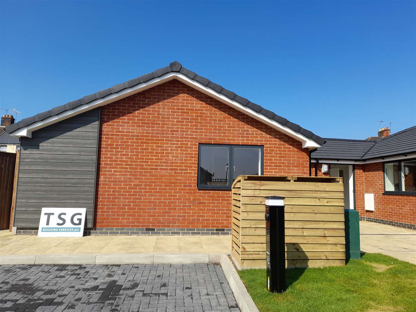 The new homes in Mead Crescent, Dartford have been built for people with additional needs and are part of Dartford council's social housing building programme. Picture: Dartford council