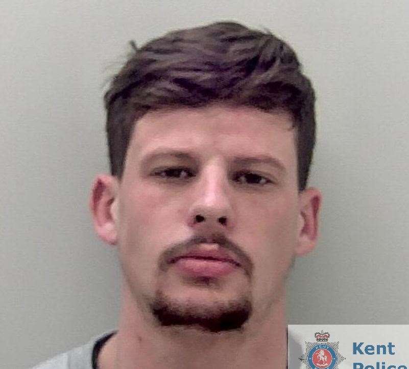 Joseph Hoadley was jailed for ten and a half years. Picture: Kent Police (50961714)